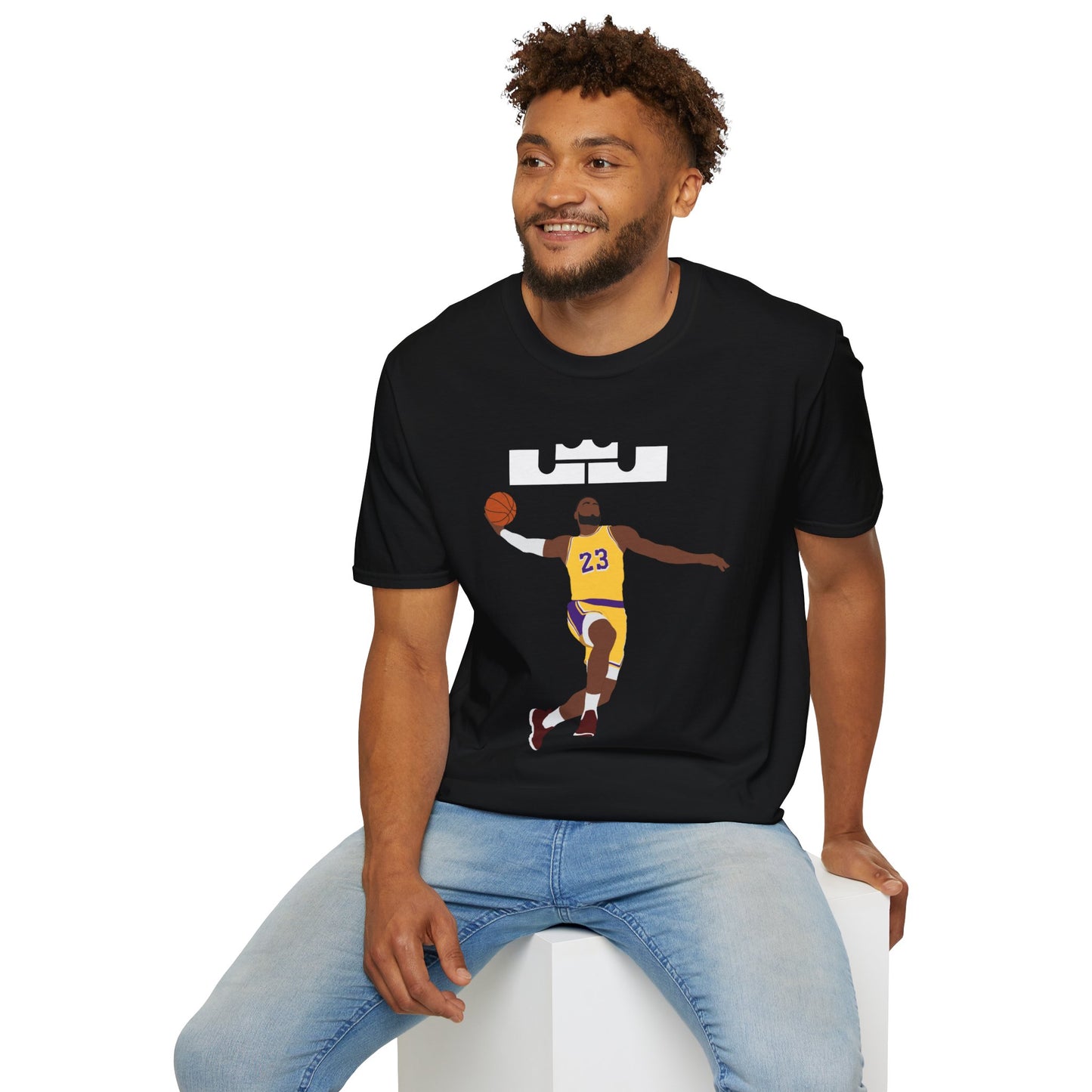 LeBron James T-Shirt with Jersey Number and Name