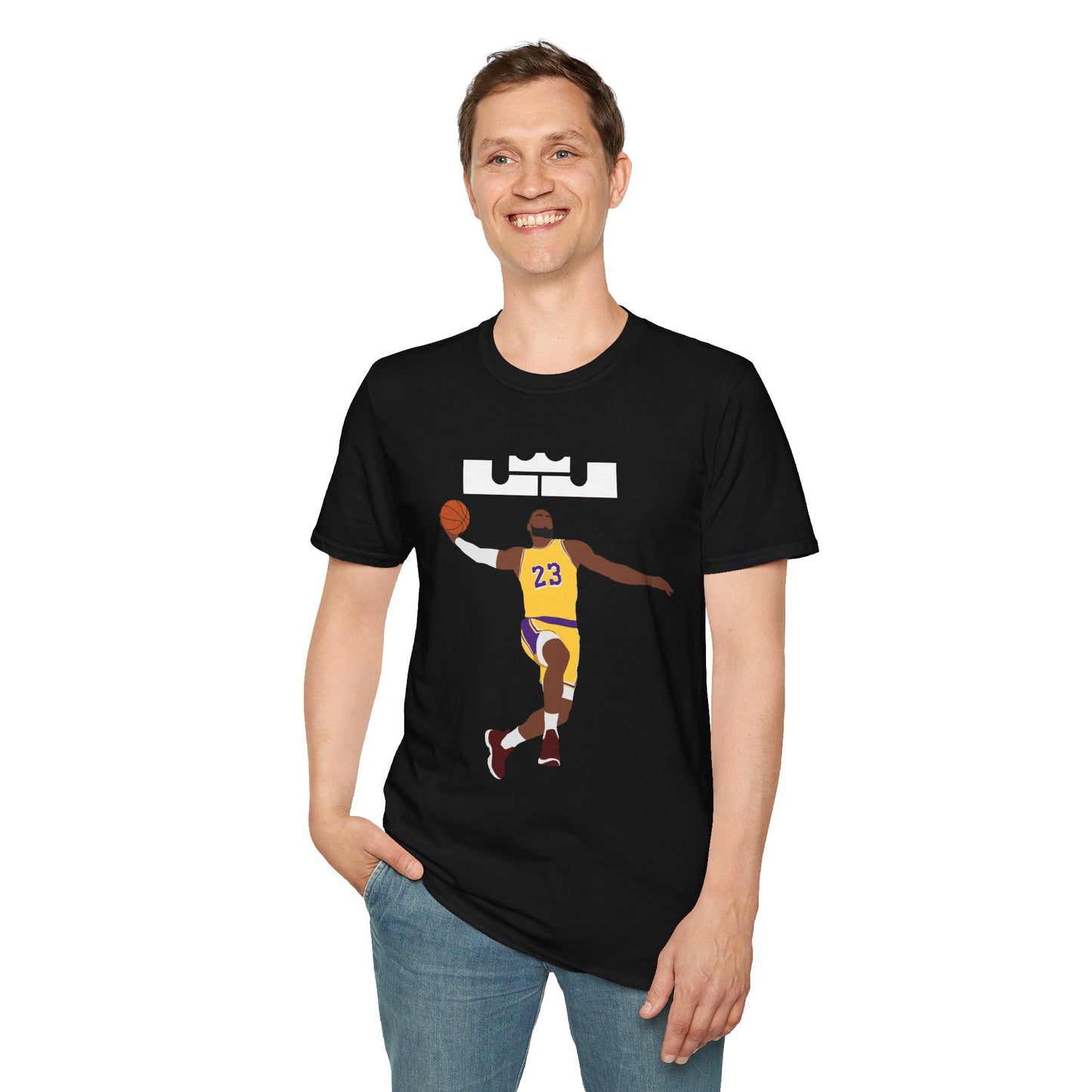 LeBron James T-Shirt with Jersey Number and Name