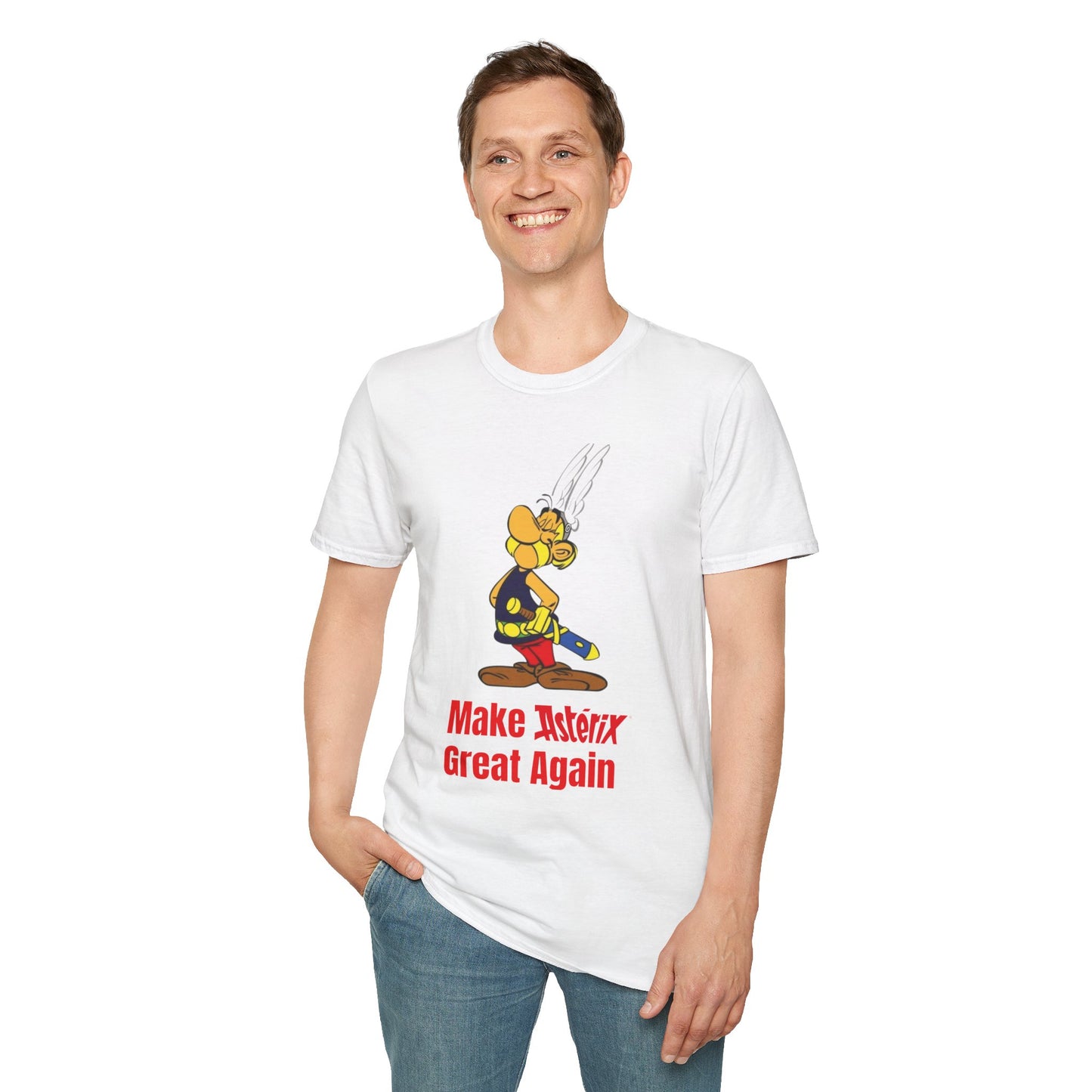 'Make Asterix Great Again' Text - Unisex Graphic T-Shirt