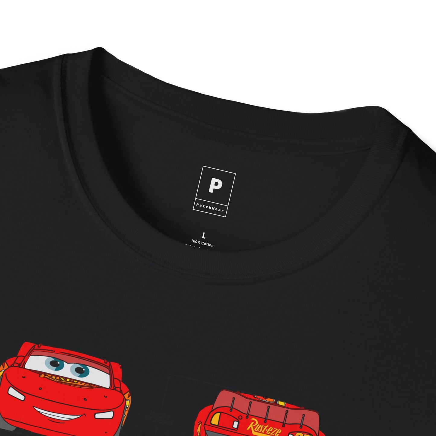 Lightning McQueen Unisex Softstyle T-Shirt | Perfect for Car Enthusiasts & Fans