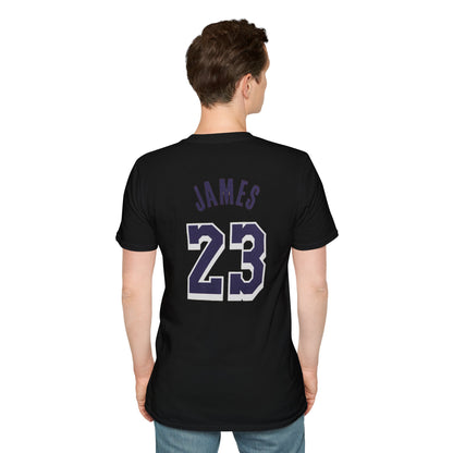 LeBron James T-Shirt with Jersey Number and Name