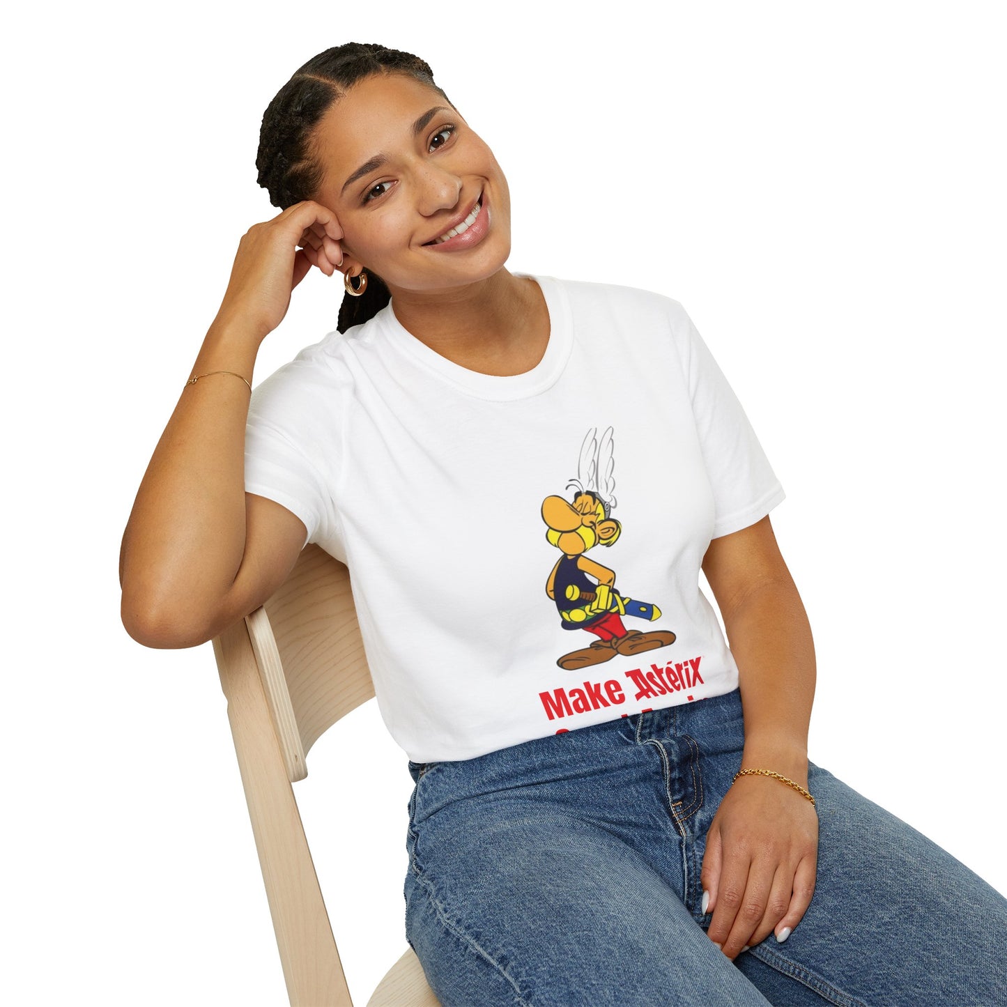 'Make Asterix Great Again' Text - Unisex Graphic T-Shirt