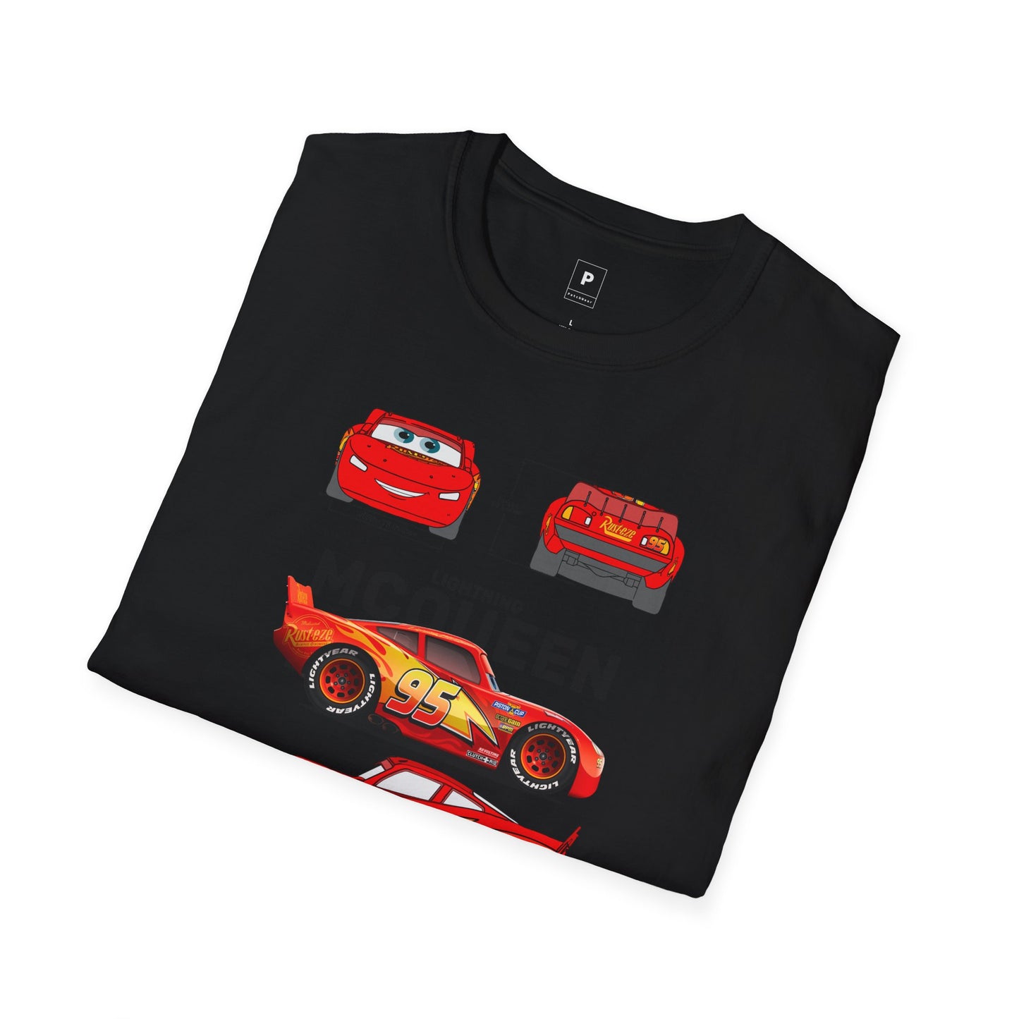 Lightning McQueen Unisex Softstyle T-Shirt | Perfect for Car Enthusiasts & Fans