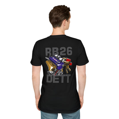 Sergio Perez & Redbull F1 Car Engine Design - Men's Graphic T-Shirt