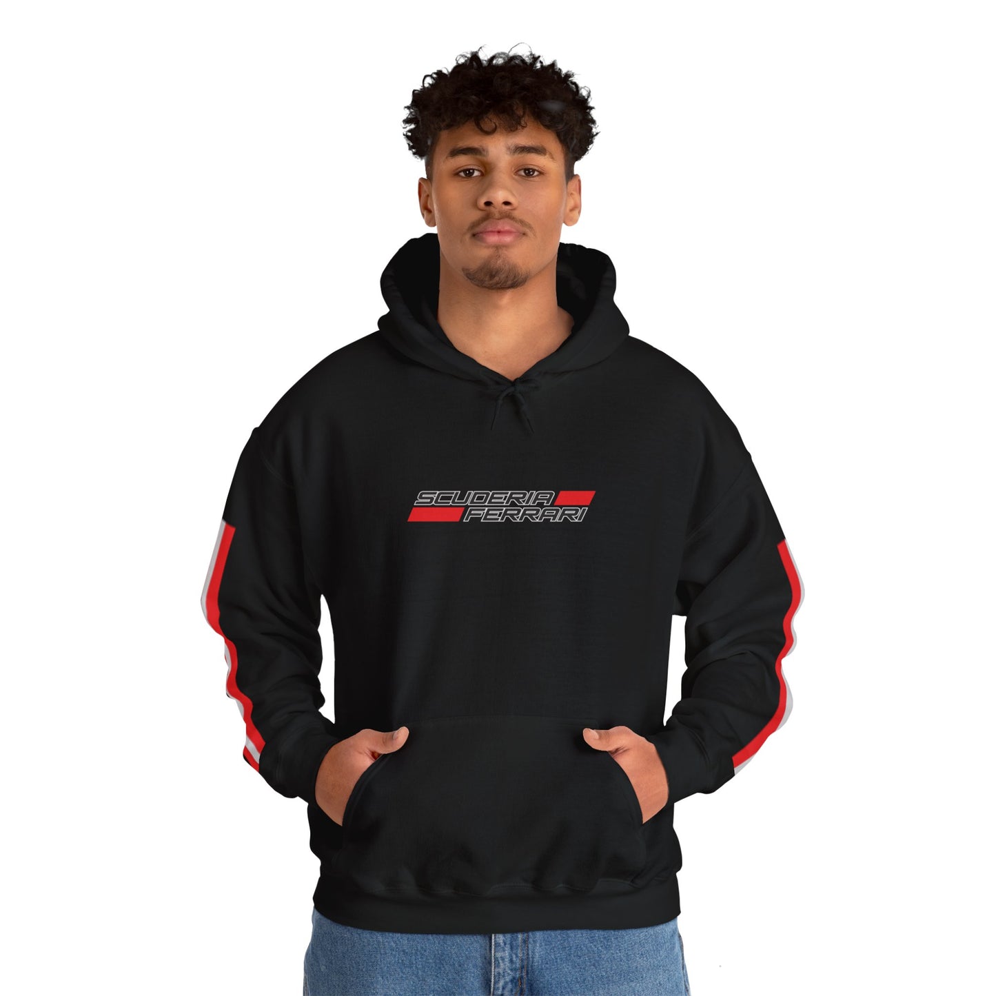 Hooded Sweatshirt Ferrari F40 Scuderia Racing Stripes