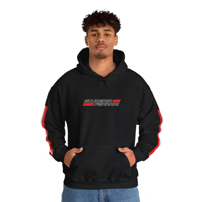 Hooded Sweatshirt Ferrari F40 Scuderia Racing Stripes