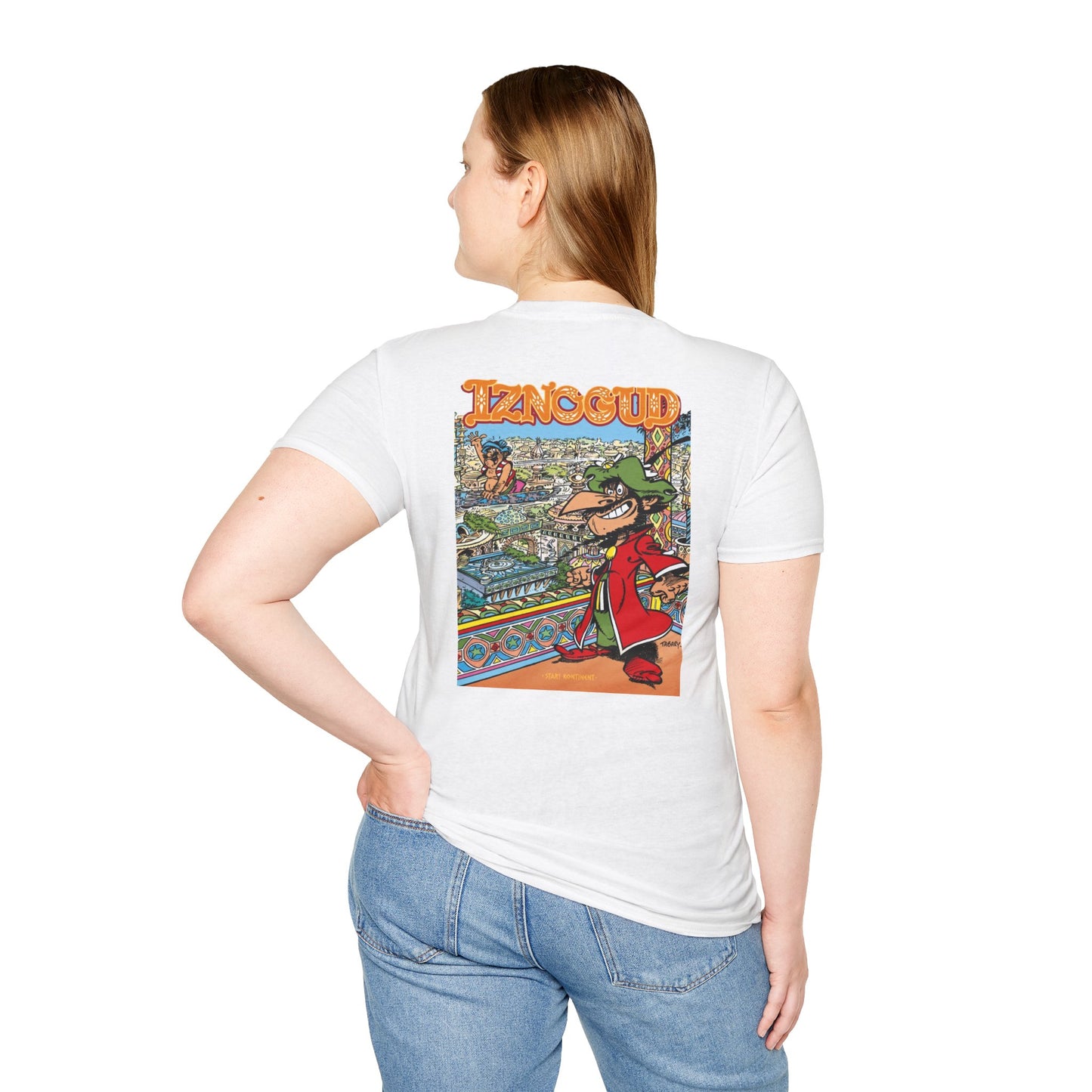 Iznogoud Unisex T-Shirt with Comic Cover Design