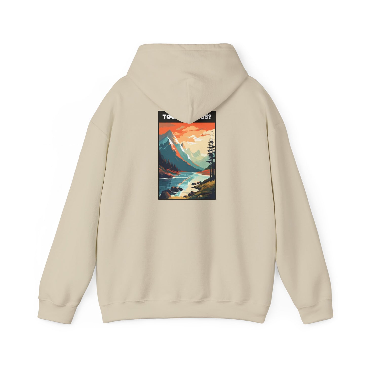 Nature Artwork Hoodie - 'Touch Grass'