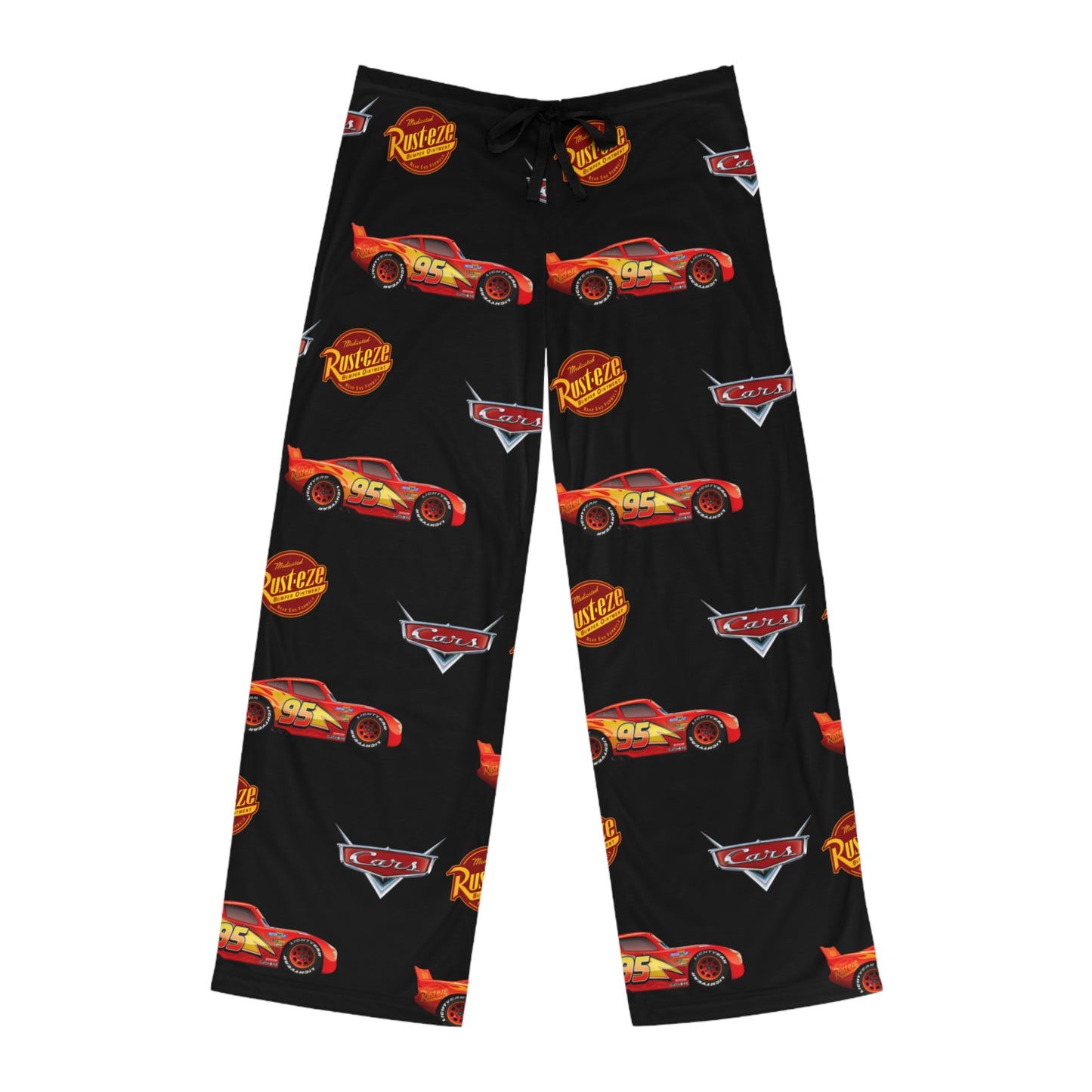 Men's Pajama Pants - Lightning McQueen Design